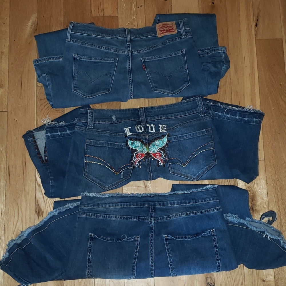 6 Bundled pair of Jeans